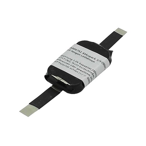 Akkupack NiMH 3,6V 200mAh 3/V200H 045 mit langen Lötfahnen ersetzt VRI 75620403019 Akkupack NiMH 3,6V 200mAh 3/V200H 045 mit langen Lötfahnen ersetzt VRI 75620403019