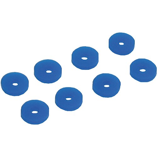 Inline® Silikon Unterlegscheiben, zur Laufwerks-Entkopplung, 8 Stück