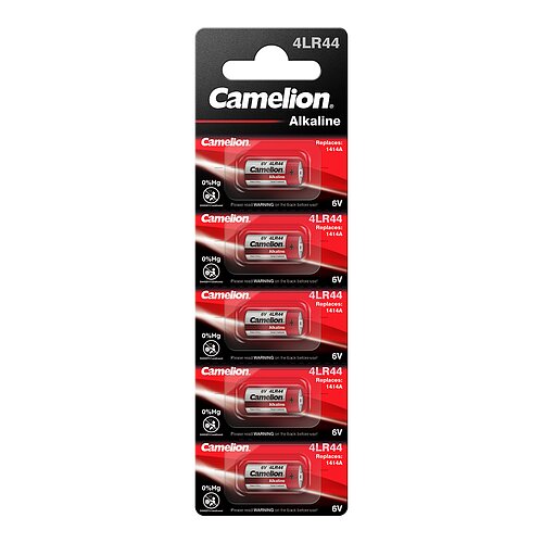 Camelion 4LR44 4034PX Alkaline 6V Batterie - 5er Verpackung Camelion 4LR44 4034PX Alkaline 6V Batterie - 5er Verpackung