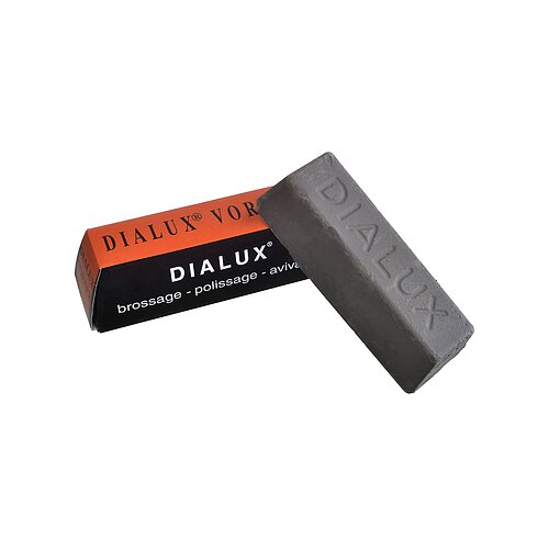 Dialux Vorpolitur Orange vornex ca.100g Pastenriegel - Vorpolierpaste für harte Metalle
