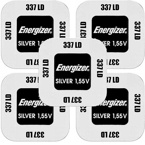 Energizer SR416SW 337 Silberoxid Batterie 1,55 V -5er Verpackung