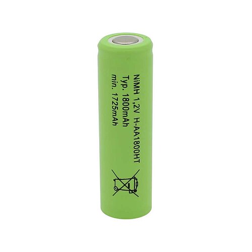 Mexcel H-AA1800H NiMH-Akku 1800mAh hochtemperaturfähig passend für RZB 67000.0.256 Mexcel H-AA1800H NiMH-Akku 1800mAh hochtemperaturfähig passend für RZB 67000.0.256