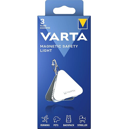 Varta Magnetic Safety Light 16621 - inkl. Batterien