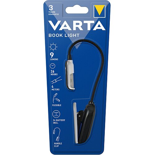 Varta Book Light Taschenlampe 16618 - inkl. Batterien