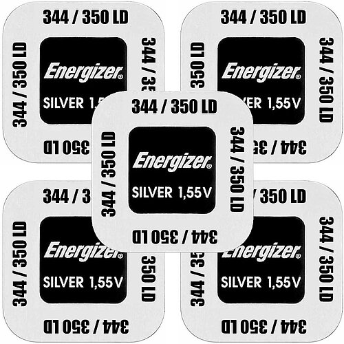 Energizer SR42 350 / 344 MultiDrain Silberoxid Batterie 1,55V - 5er Verpackung
