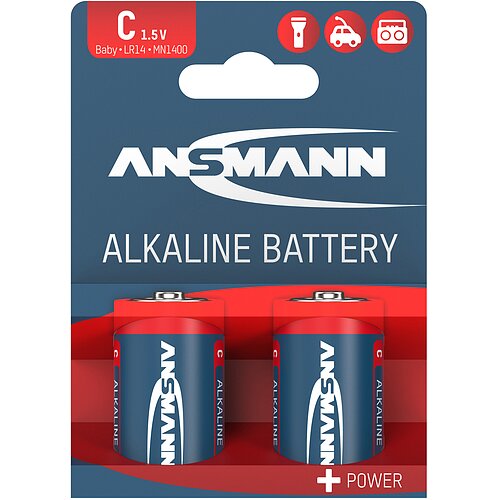 Ansmann Red Baby C LR14 Alkaline - 2er Verpackung