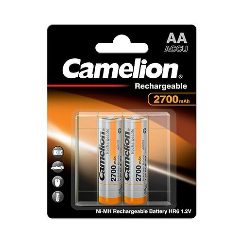 Camelion NiMH AA Mignon 2700mAh HR6 Classic Akku mit Aufbewahrungsbox- 2er Verpackung Camelion NiMH AA Mignon 2700mAh HR6 Classic Akku mit Aufbewahrungsbox- 2er Verpackung