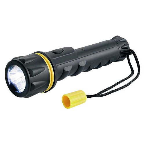 Ring RT5148 LED Gummi-Taschenlampe für 2x AA Ring RT5148 LED Gummi-Taschenlampe für 2x AA