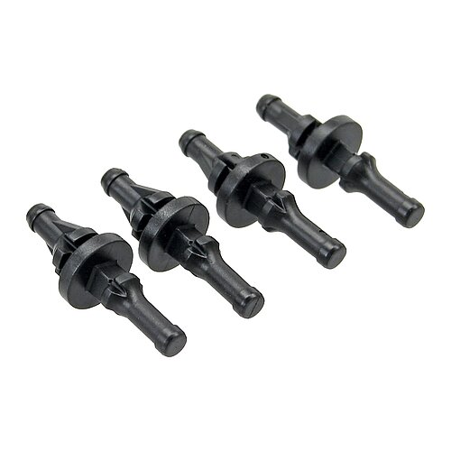 Inline® Lüfter Entkopplung, für Lüfter aller Größen von 60 bis 120mm, 4er Pack