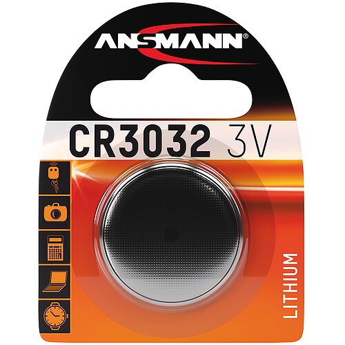 Ansmann CR3032 Lithium Knopfzelle 1er Blister