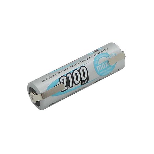 Ansmann maxE NiMH-Akku Mignon 2100mAh mit Lötfahne U-Form Ansmann maxE NiMH-Akku Mignon 2100mAh mit Lötfahne U-Form