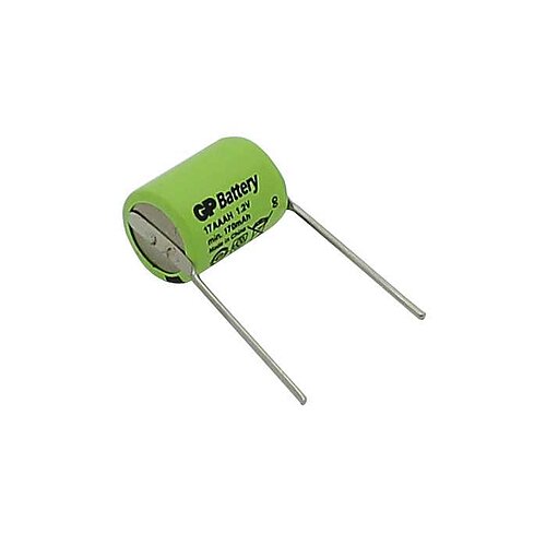 GP17AAAM NiMH-Akku 1/3AAA 1,2V 170mAh mit Paddlepin