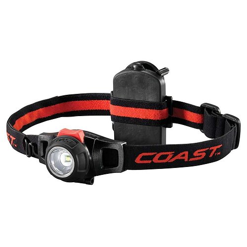 Coast HL7 LED-Kopflampe inkl. 3x AAA