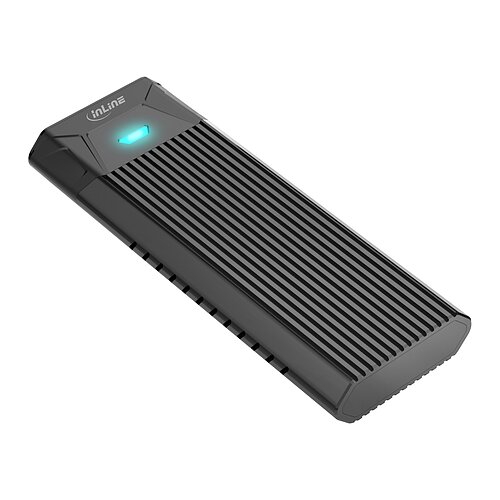 Inline® USB3.2 Gen.2 USB-C zu M.2 SSD (PCIe NVMe & SATA) gehäuse Inline® USB3.2 Gen.2 USB-C zu M.2 SSD (PCIe NVMe & SATA) gehäuse