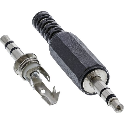 Inline® Klinkenstecker 3,5mm Stereo Lötversion