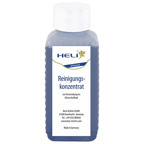 Heli - Reinigungskonzentrat für Schmuck im Ultraschallgerät 4 x 100ml Heli - Reinigungskonzentrat für Schmuck im Ultraschallgerät 4 x 100ml