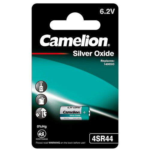 Camelion 4SR44 PX28 SilberOxid 6.2V Batterie - 1er Verpackung Camelion 4SR44 PX28 SilberOxid 6.2V Batterie - 1er Verpackung