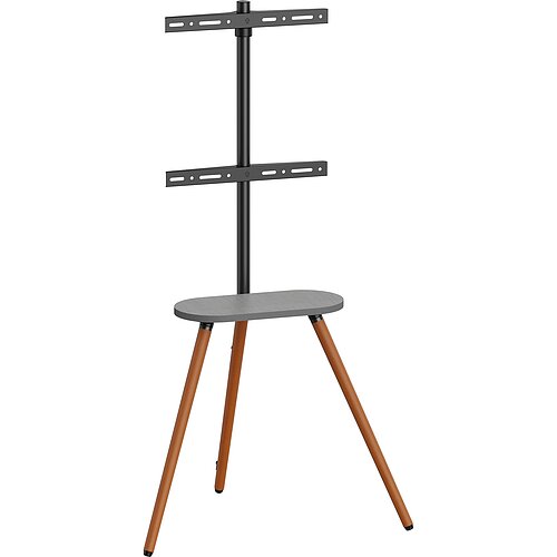 InLine® woodstand II, TV-Standfuß mit Ablage, Dreibein, 43"-65" (110-165cm) InLine® woodstand II, TV-Standfuß mit Ablage, Dreibein, 43"-65" (110-165cm)