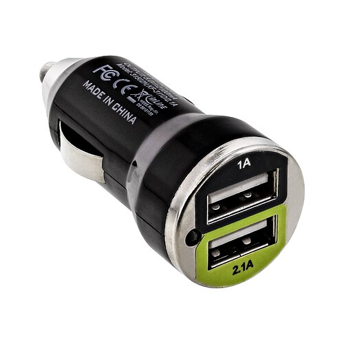 Inline® USB KFZ Ladegerät Stromadapter, 12/24VDC zu 5V DC/2.1A, Mini Inline® USB KFZ Ladegerät Stromadapter, 12/24VDC zu 5V DC/2.1A, Mini