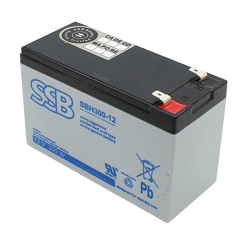 SSB SBH300-12 12V 9Ah 277W (10min)
