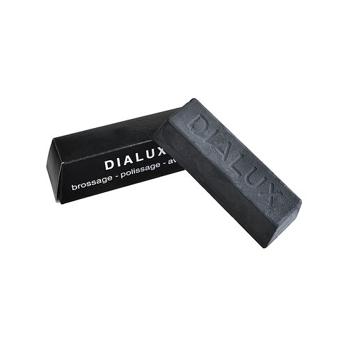 Dialux Polierpaste Schwarz noir ca.100g Pastenriegel - für Silber