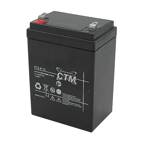 CTM CT2.6-12 12V 2,4Ah CTM CT2.6-12 12V 2,4Ah