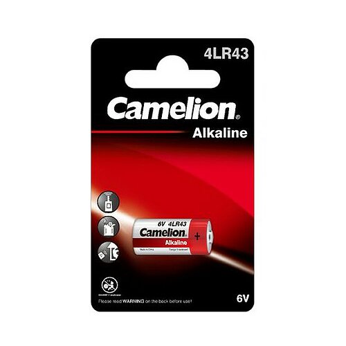 Camelion 4LR43 PX27 Alkaline 6V Batterie - 1er Verpackung