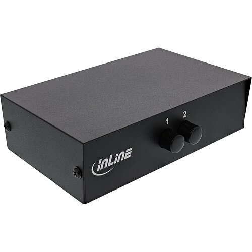 Inline® AV Umschalter manuell 2-port, 3x Cinch IN/OUT Inline® AV Umschalter manuell 2-port, 3x Cinch IN/OUT
