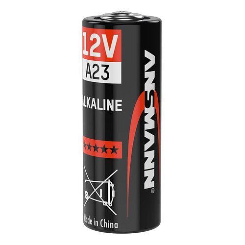 Ansmann A23 LRV08 LR23A Alkaline 12V Batterie - 1er Verpackung Ansmann A23 LRV08 LR23A Alkaline 12V Batterie - 1er Verpackung