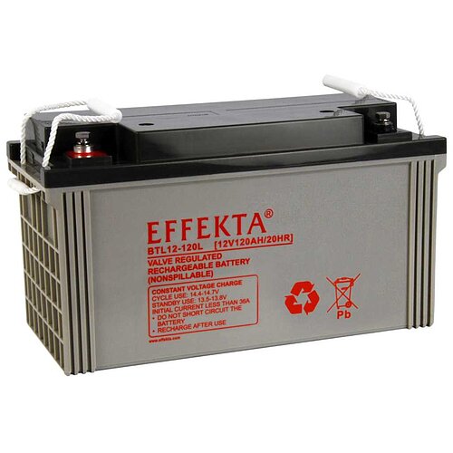 Effekta BTL12-120L 12V 120Ah Longlife