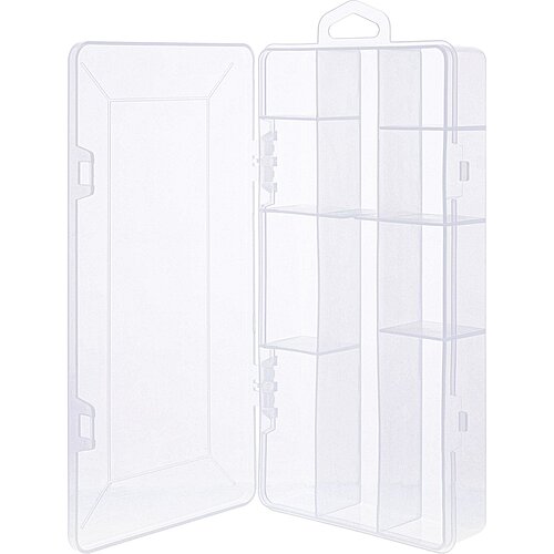 InLine® Kleinteilebox, 10 Fächer, Abmessungen: 206x107x33mm, transparent InLine® Kleinteilebox, 10 Fächer, Abmessungen: 206x107x33mm, transparent