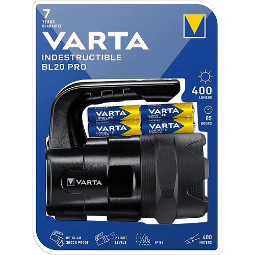 Varta Indestructible BL20 Pro 18751 - inkl. Batterien