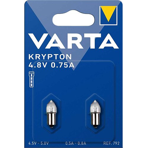 Varta 792 Krypton P13,5s 4,8V 0,75A 2er Blister