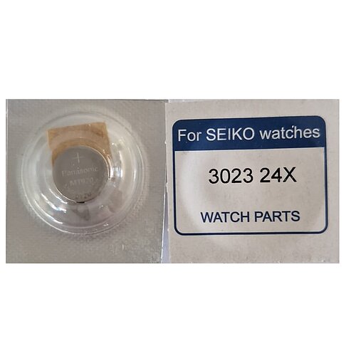 Seiko Lithium Akku Knopfzelle 3023.24X mit Lötfahne - 1,5 V Seiko Lithium Akku Knopfzelle 3023.24X mit Lötfahne - 1,5 V