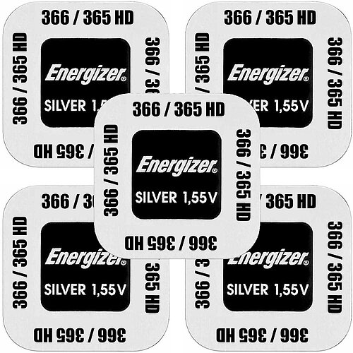 Energizer SR1116 365 / 366 MultiDrain Silberoxid Batterie Energizer 1,55V - 5er Verpackung Energizer SR1116 365 / 366 MultiDrain Silberoxid Batterie Energizer 1,55V - 5er Verpackung