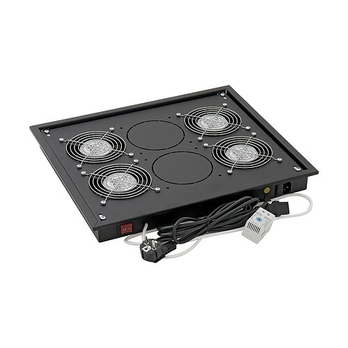 Triton RAB-CH-X04-X3 19" Belüftungseinheit für Dach/Boden, schwarz