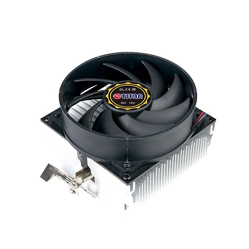 Titan DC-K8N925B/R/CU35 CPU-Kühler für AMD Sockel AMD mit 35mm Kupferkern