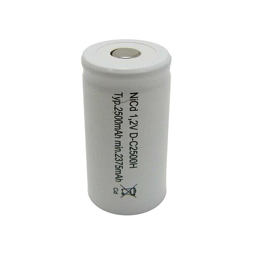 Mexcel D-C2500H NiCd-Akku 2500mAh Baby hochtemperaturfähig