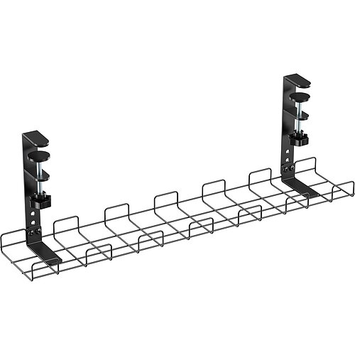 InLine® Kabelführungs-Gitter 60cm für Tischmontage mit Schraubklemmen, schwarz InLine® Kabelführungs-Gitter 60cm für Tischmontage mit Schraubklemmen, schwarz