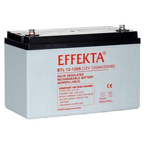 Effekta BTL12-120S 12V 120Ah Longlife Effekta BTL12-120S 12V 120Ah Longlife