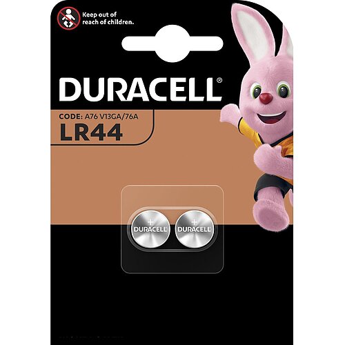 Duracell LR44 13GA LR1154 357 1.5V Alkaline Knopfzelle - 5 x 2er Verpackung