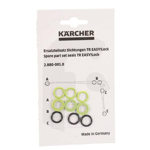 Kärcher 2.880-001.0 EASY-Force Pistole Dichtung 9er Set