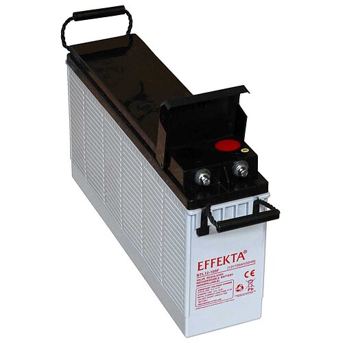 Effekta BTL12-105F 12V 105Ah Longlife Frontterminal