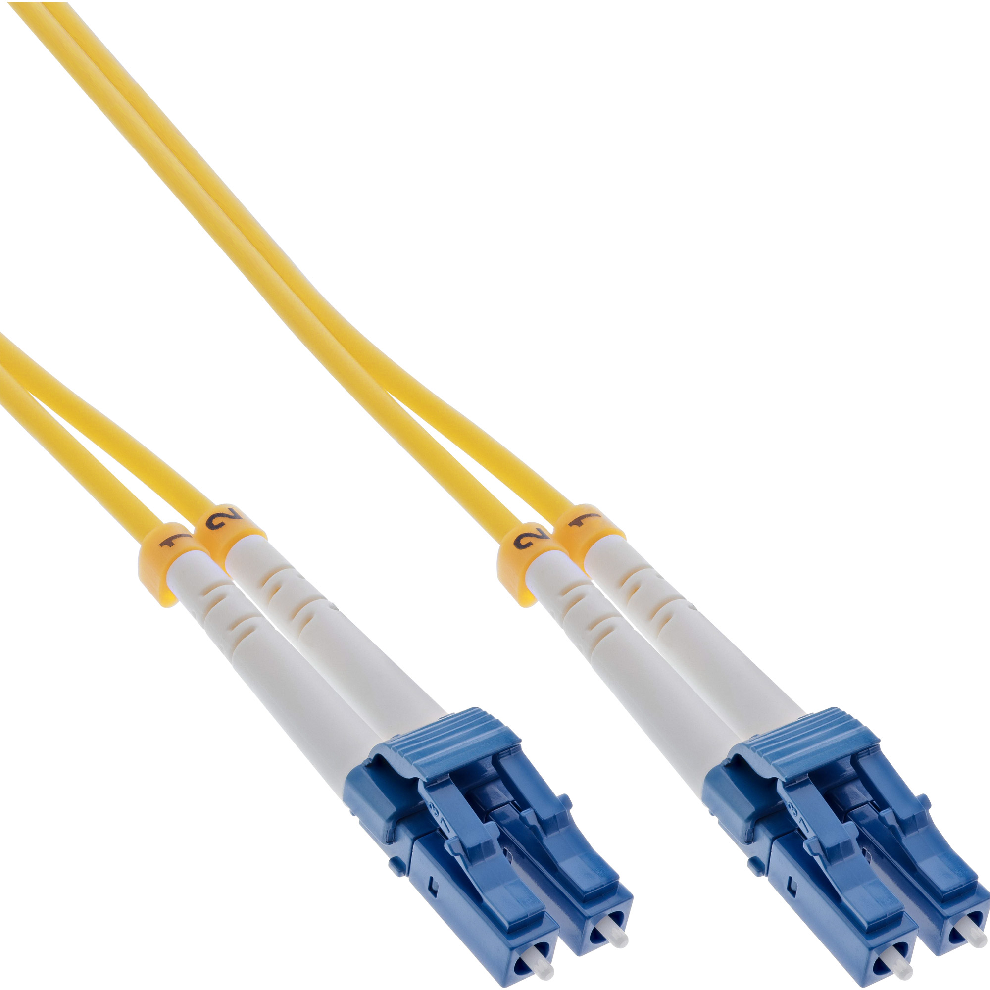 InLine® LWL Duplex Kabel - LC/LC 9/125µm - OS2 - 5m