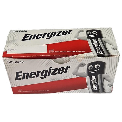 Energizer SR43 386 / 301 MultiDrain Silberoxid Batterie 1,55 V - 100er Verpackung
