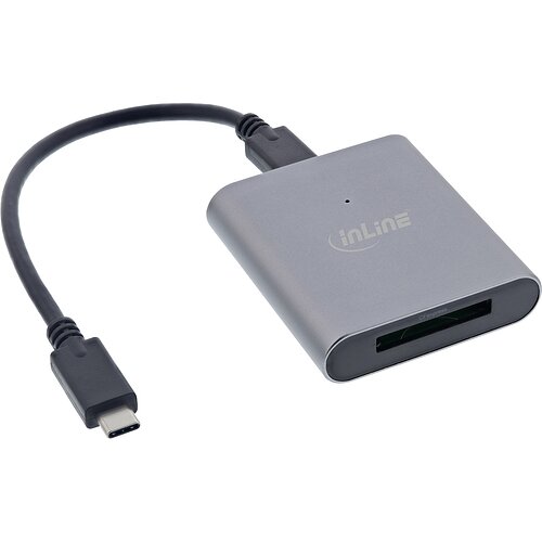 Inline® Card Reader USB 3.2 Gen.2 USB-C oder USB-A, für CFexpress Typ-B Karten