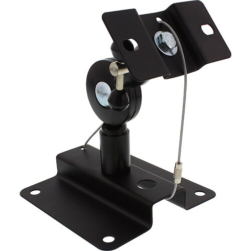 Inline® Lautsprecher Wandhalterung bis 15kg, 2er Set, schwarz