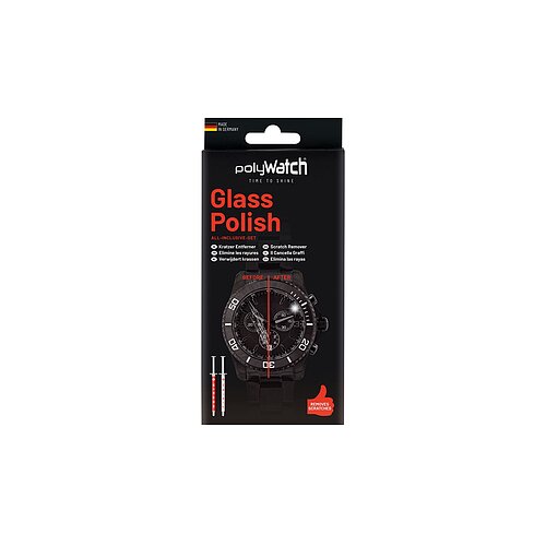 PolyGlas Polisch - Entfernt zuverlässig Kratzer aus Glas PolyGlas Polisch - Entfernt zuverlässig Kratzer aus Glas