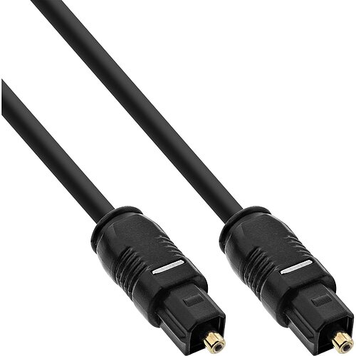 Inline® OPTO Audiokabel, Toslink Stecker / Stecker, 2m Inline® OPTO Audiokabel, Toslink Stecker / Stecker, 2m