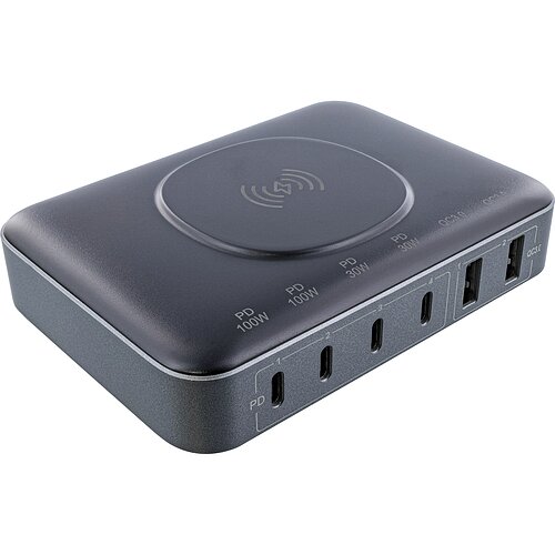 Inline® Qi Powerstation Multiport, Netzteil, Ladegerät, Wireless charging Inline® Qi Powerstation Multiport, Netzteil, Ladegerät, Wireless charging